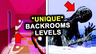 Top 5 UNIQUE Backrooms Levels… [upl. by Greta]