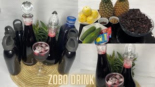 HOW TO MAKE HEALTHY ZOBO DRINK AT HOME  ZOBO RECIPE [upl. by Arag338]