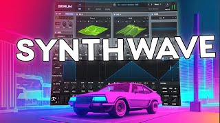 Serum  Synthwave SoundbankPresets  Download [upl. by Eelirol]