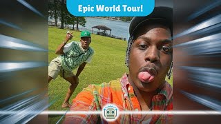 Tyler The Creator Announces Epic World Tour for Upcoming Album CHROMAKOPIA with Lil Yachty an [upl. by Ahsaret]