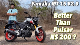 2023 Yamaha MT15 V2 Review  Better Than Bajaj Pulsar NS 200 [upl. by Maryanna]