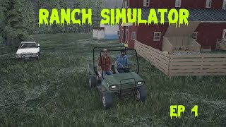 Episode 4  Pigs  Ranch Simulator Coop [upl. by Lauritz]