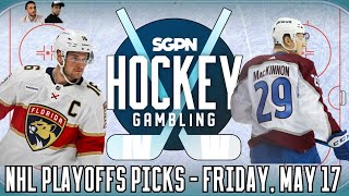 NHL Playoffs Picks  Friday May 17th  Hockey Gambling Podcast [upl. by Reginnej]