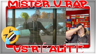 MISTER V RAP VS RÉALITÉ LMFAO  REACTION [upl. by Emelen]