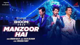 Manzoor Hai  GoDaddy IN Bhoomi 2023  Salim Sulaiman  Armaan Malik  Shraddha Pandit [upl. by Lawford702]