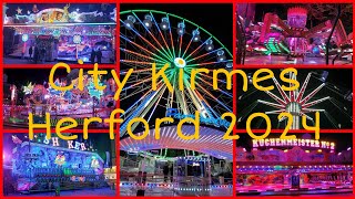 City Kirmes in Herford 2024 [upl. by Aneeb]