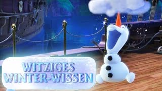 DIE EISKÖNIGIN  Witziges WinterWissen mit Olaf Sommer gegen Winter  Disney HD [upl. by Adnahc]