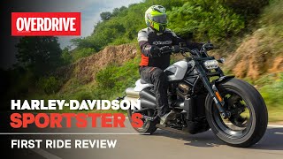 Harley Davidson Sportster S First Ride review  the American History S  OVERDRIVE [upl. by Rahsab421]