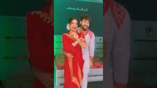 tu shamil hai mere hasne me rone me ✨ barshaanwesha 💞 viral couple reels dance [upl. by Lletnuahs520]