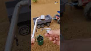 Mini Chaff Cutter Machine Project Mini Handpump Water Motor And Cow Video Project shorts [upl. by Hcelemile]