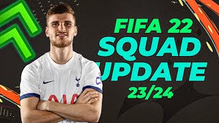 FIFA 22 LATEST SQUAD UPDATE 2024 [upl. by Nollahs96]