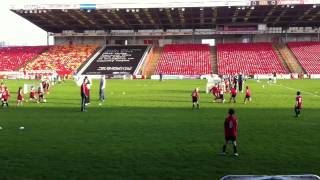 Portlethen Primary School Football  Pittodrie  07052013 [upl. by Goldarina]