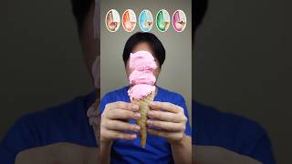 EATING LOCAL ICE CREAM WITH CONE asmr mukbang [upl. by Airotal]