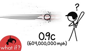 What if you threw a baseball at nearly light speed [upl. by Aihseyt]