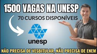 ESTUDE NA UNESP SEM VESTIBULAR SEM ENEM EAD GRATUITO [upl. by Amerigo]