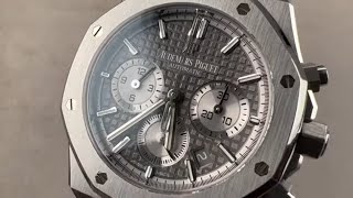 Audemars Piguet Royal Oak Chronograph 26315STOO1256ST02 Audemars Piguet Watch Review [upl. by Arny]