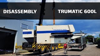 Full Disassembly Trumpf Trumatic 600L FMC [upl. by Hertzog]