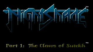 Nightshade  NES Gameplay [upl. by Naud]