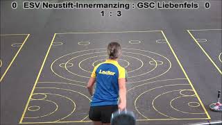 Stocksport 2024 Viertelfinale SL Damen ESV Neustift Innermanzing vs GSC Liebenfels [upl. by Frendel]