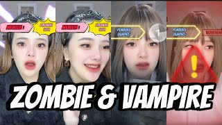 KOMPILASI VIDEO TIKTOK RERE  Zombie amp Vampire   Regitamasri [upl. by Giwdul]