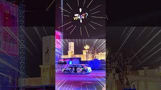 Stunt Show Global Village shorts dubai stunt show fun subscribe [upl. by Nanreit]