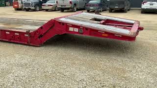 1991 LOAD KING FOLDING NECK LOWBOY For Sale [upl. by Elwaine]