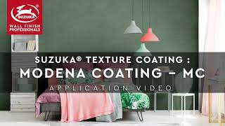 SUZUKA® TEXTURED COATING  MODENA COATING MC [upl. by Dionysus]