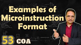 Microinstruction Format Examples and Solved Problems  2  COA [upl. by Schmidt]