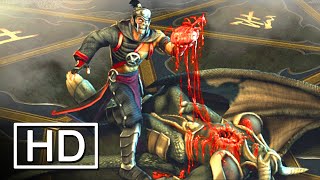 Havik Killing Onaga SCENE  Mortal Kombat Story [upl. by Airlia]