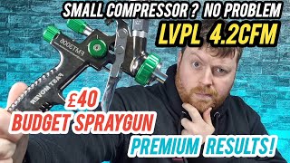 LVLP The Perfect DIY SprayGun For Small Compressors [upl. by Kroll]