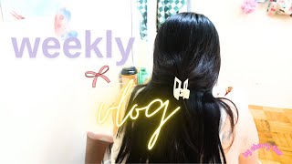 weekly vlog  a typical week of healthcare worker  recharge myself by cooking eating and workout [upl. by Pelson]