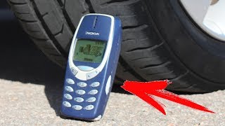 EXPERIMENT CAR vs NOKIA 3310 [upl. by Halak893]