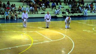 Examen Sandan Karate Shotokan ISKF Zulia [upl. by Ettenowtna]