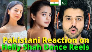 Pakistani React on Helly Shah Latest Reels Dance Videos  Indian Actress  Reaction Vlogger [upl. by Enatan293]