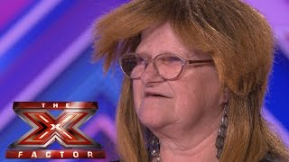 Carol Trevarthen sings Tina Turners Simply The Best  Audition Week 1  The X Factor UK 2014 [upl. by Gitt566]