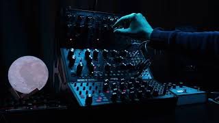 Moog Sound Studio Ambient Live Modular Performance Mother32 DFAM Subharmonicon [upl. by Tudor929]