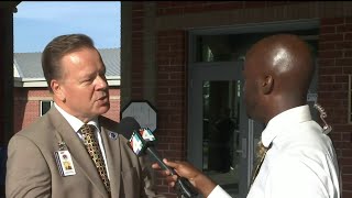 Clay County superintendent on first day of school [upl. by Nancie86]