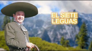 Antonio Aguilar – El Siete Leguas Letra Oficial [upl. by Yenoh]