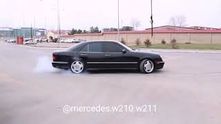 Mercedes w210 E55 AMG Drift [upl. by Atinrehs]