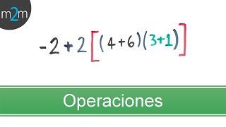 Operaciones con paréntesis y corchetes │ejercicio 2 [upl. by Elleyoj]