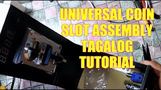 Pisonet Coinbox Assembly with universal coinslot full video tutorial tagalog version [upl. by Aneda]