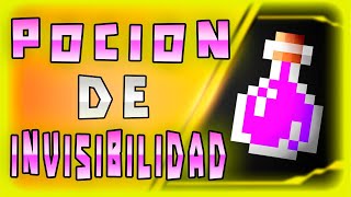 ✅​Como HACER una POCION de INVISIBILIDAD en MINECRAFT 119 [upl. by Dougy]