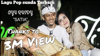 SATIA  AYU RUSDY OFFICIAL VIDEO MUSIC [upl. by Atniuqal423]