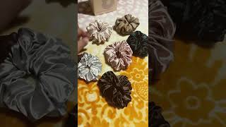 YANIBEST satin bonnet and pillow scrunchies [upl. by Felty46]