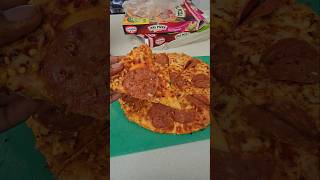 Frozen pizza pizza foodie yummy shortsviral [upl. by Yurt]