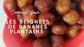 Beignets de bananes plantains [upl. by Decima]