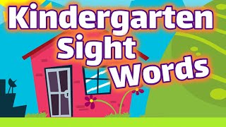 Kindergarten Sight Words  Dolch List Video [upl. by Dorelia]