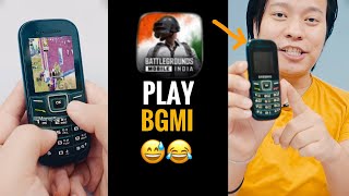 How to play BGMI on Keypad Phone 😂😂Fun Shorts ManojSaru [upl. by Jansen42]