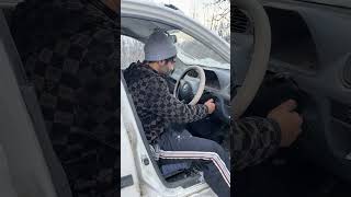 How to start car in winter’s 🥶shorts trendingnow viral shortsfeed snow [upl. by Yorle319]