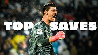 TOP SAVES THIBAUT COURTOIS  REAL MADRID [upl. by Waal]